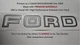 TAILGATE DECAL fits 1992-1996 OBS Ford F150. F250, F350 Premium Materials
