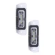 Qty 2 LED For Mercedes Benz AMG ML GL RClass W251 GL350 R350 License Plate Light
