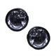 For Infiniti EX35 2008-2012 Fog Lights Driver and Passenger Side Pair w/Bulbs