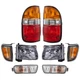 Tail Light Kit For 2001-2004 Toyota Tacoma Driver and Passenger Side with bulbs Tail Light Kit For 2001-2004 Toyota Tacoma Driver and Passenger Side with bulbs