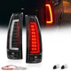88-99 C-Bar LED Black Taillight Set for Chevy/GMC C10 C/K Silverado Tahoe Sierra