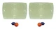 CROWN AUTO RT28012 Parking/ Turn Signal Light Assembly; RT Off-Road; Clear Lens;