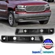 Fits 1999-2006 GMC Sierra 2500 3500 Yukon 1500 Black Bumper Lights Signal Lamps