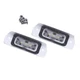 2pcs LED Car License Plate Light Fits Mercedes Benz ML R-Class W251 W164 2005-12