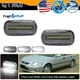 2PCS Sequential White LED Side Marker Signal Lights For 02-16 JDM Honda Jazz FIT