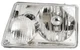 Headlight Front Lamp for 01-11 Ford Ranger Pickup Driver Left