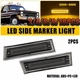 For 81-91Chevrolet Chevy GMC C10 C20 C30 BlazerLED Side Marker Light Amber2-10x