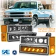 LED Headlight DOT Bumper Signal Lamp For Chevy C1500 C2500 K1500 K2500 1994-1999