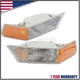 Parking Light Turn Signal Directional Lamp Front Pair Set for 07-17 Patriot Jeep