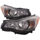Fits 12-16 Subaru Impreza & XV Crosstrek Headlights SU2503140 SU2502140 Halogen