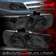 For 1997-2005 Venture Silhouette 4PC Smoked Headlight + Clear Corner Lamps LH+RH