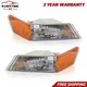 2PCS Left & Right Corner Lights Turn Signal Fit For Jeep Patriot 2007-2017