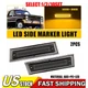 LED Front Marker Side Light Smoked Lens Fit For Chevrolet K5 Blazer 81-91 1~10X