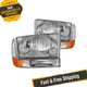 Spyder 9025419 Chrome Euro Headlights with Bumper Lights