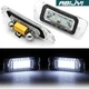 For Mercedes Benz ML GL R Class X164 LED License Plate Light ERROR FREE White X2