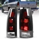 Pair LED Tail Lights For 88-98 Chevy GMC C10 C/K 1500 2500 3500HD Brake Lamps