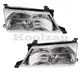 For 95 96 97 Avalon Headlight Headlamp Front Halogen Head Light w/Bulb PAIR SET