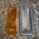 VW Bus 1968-72 Turn Signal Lens Amber-Left Only-Repro With Pair of Lens Seals