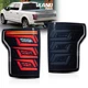 VLAND LED Smoked Tail Lights For 2015-2020 Ford F150 Sequential Pair Rear Larmps