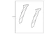 Genuine BMW Reflector 63-14-7-274-433