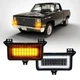 NJSBYL LED Front Turn Signal Lights for 1983-1986 C10 K10 C20 K20 C30 K30 C15...