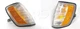MERCEDES E-Class W124 Facelift Corner Light PAIR LEFT+RIGHT LH+RH 93-95