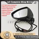 Left Driver Mirror For 2019-24 Audi A6 Quattro S6 w/ Memory 15-pin Turn signals