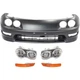 New Set of 5 Front Bumper Cover Headlight Fits 1998-2001 Acura Integra