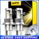 AUXITO H4 9003 LED Headlight Kit Low Beam Bulbs Super Bright 6500K White 12000LM
