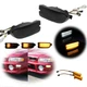 Smoked Front Corner Turn Signal w/ Amber LED Lights For 1999-2001 Subaru Impreza