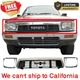 For 1989-1991 Front Grille & Headlamp Bezels Bundle Toyota Pickup 4WD Set of 3
