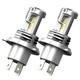2x AUXITO 9003 H4 White 6000LM LED Headlight Light Bulbs High Low Beam DC9V-30V
