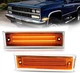 LED Front Side Marker Light For 81-91 Chevrolet Chevy GMC C10 C20 C30 Blazer C/K
