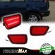 [Plug & Play] Red Lens Rear Bumper Side Marker Signal Light For 97-01 Honda CR-V