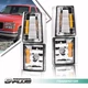 4Pcs Fit For Chevy CK C10 1500 2500 3500 Chrome Corner Signal Side Marker Lamps