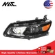 LH Projector Headlight Assembly Halogen Fit For 2016-2018 Chevy Malibu Amber