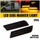 For 10-13 Ford Transit Connect Smoke Amber LED Front Side Marker Lights 2-20X
