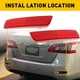 For 2013-2018 Sentra Nissan Red Bumper Reflector Set Rear Left Right Accessories