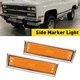Side Marker Lights Lens Front For 1981-1986 Chevrolet Suburban C10 C20 K10 K20