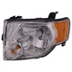 Headlight For Ford Escape 2008-2012 Left Driver Side Halogen Chrome Headlamp