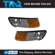 TRQ Corner Marker Light Set Fits 1998-2002 Mercury Grand Marquis