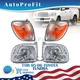 LH RH Headlight Turn Signal Light Kit Regular/Access Cab Fit 05-06 Toyota Tundra