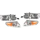 Headlight Set Halogen For 2002-2003 Toyota Solara SE SLE