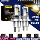 AUXITO H4 9003 LED Headlight Lamp Bulbs 6500K Car High Globes Low Beam 12000LM
