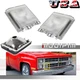 1Pair Clear Turn Signal Side Corner Marker Lamp Light For Chevy GMC Pickup Truck