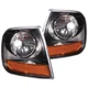 521040 Anzo Corner Lights Lamps Set of 2  Driver & Passenger Side for Ford Pair