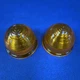 2  X Orange LEP 6343 Plastic Indicator Light Lens Morris Austin Mini A35 Lucas