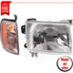 Corner Light & Headlight set of 2 pc right side for 1998-2000 Nissan Frontier