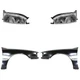 Headlight Kit For 1992-1994 Toyota Camry Left Right Assy Halogen USA Built Model