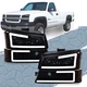 [LED DRL] Fit For 2003-2007 Chevy Silverado Avalanche Headlight Bumper Lamps